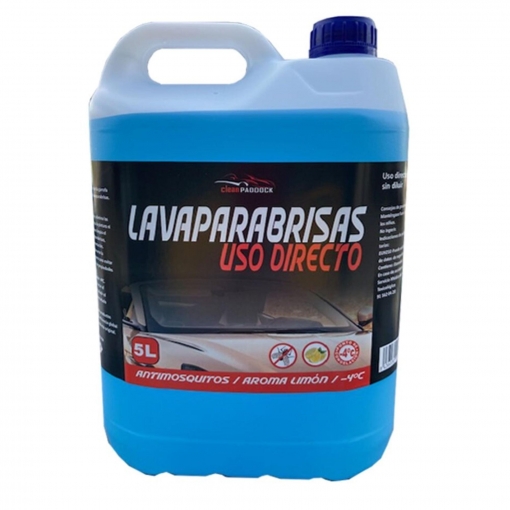 Lavaparabrisas Antimosquitos -4º Clean Paddok 5 L
