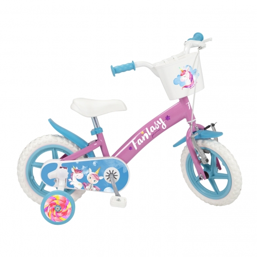 Bicicleta Infantil 12'' Fantasy Unicornio