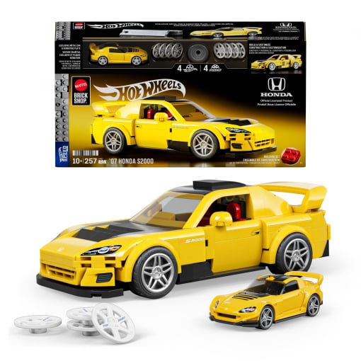 Mattel Brick Shop Hot Wheels '07 Honda S2000 del 200 Juego de