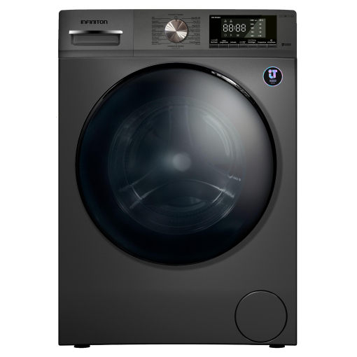 Lavadora Infiniton WM-S94ADX, 9 kg, Carga Frontal, 1400 rpm, Clase A - Inox