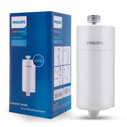 pastel respuesta cáscara Filtro de Agua para Ducha PHILIPS Blanco | Las mejores ofertas de Carrefour