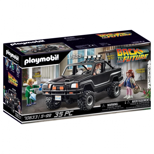 PLAYMOBIL - Back to the Future Camioneta Pick-Up de Marty +5 años