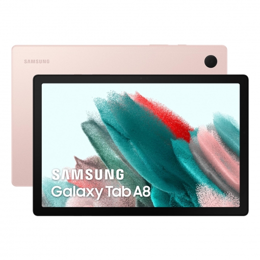 Samsung Galaxy Tab A8 con Octa Core, 4GB, 64GB, 26,67 cm - 10,5" - Oro Rosado