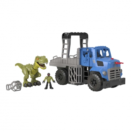 Imaginext Jurassic World Camión Transportador Dinosaurio +3 Años