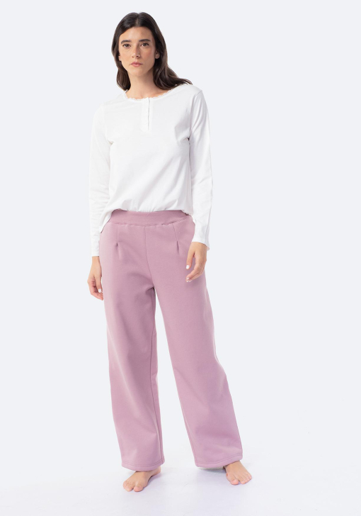 Pantalón con felpa interna de Mujer TEX | Ofertas Carrefour Online