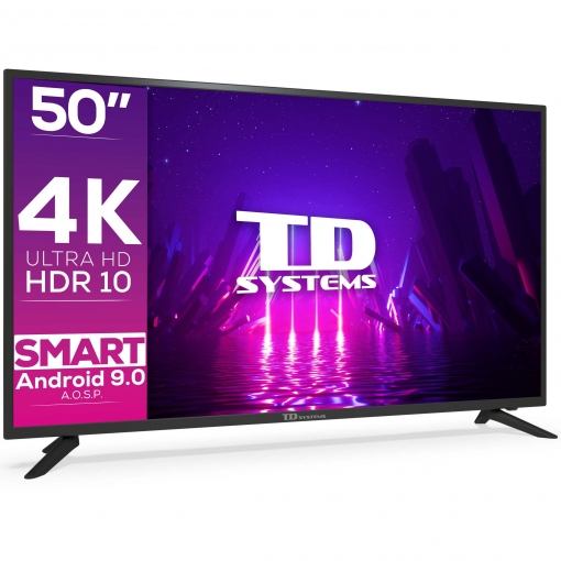 homosexual Derritiendo Insistir TV LED 127 cm (50") TD Systems W50CF12SMART, 4K UHD, Smart TV | Las mejores  ofertas de Carrefour