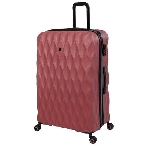 Trolley It Rombos de ABS 79 cm Coral | Las mejores ofertas de Carrefour
