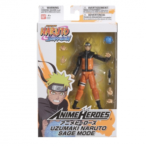 Naruto  Anime Heroes Naruto Uzamaki, Personaje de Accion + 4 Años