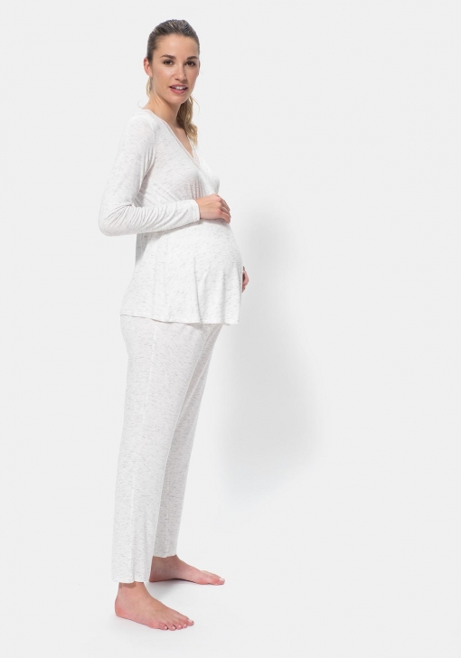Pantalón pijama premamá para Mujer TEX | Las mejores en moda Carrefour.es