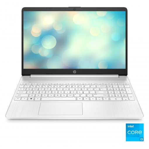 Portátil HP 15S-FQ2161NS, Intel Core i3 1115G4 con 8GB, 256GB SSD, SVA 15,6"-39,62 cm, Windows 11 Home - Blanco
