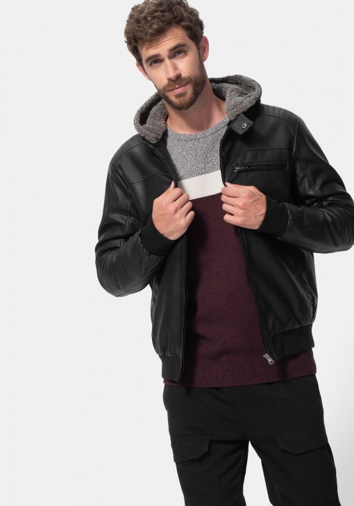 Cilios físicamente Fabricación Cazadora con capucha sostenible para Hombre TEX | Las mejores ofertas en  moda - Carrefour.es