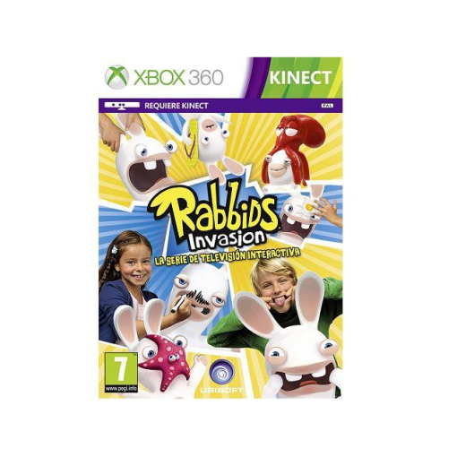Xbox 360 Rabbits Rabbids Invasion para Xbox 360 | Ofertas Carrefour Online