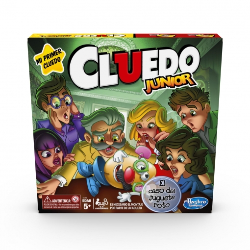 Hasbro Gaming Cluedo Junior +5 Años