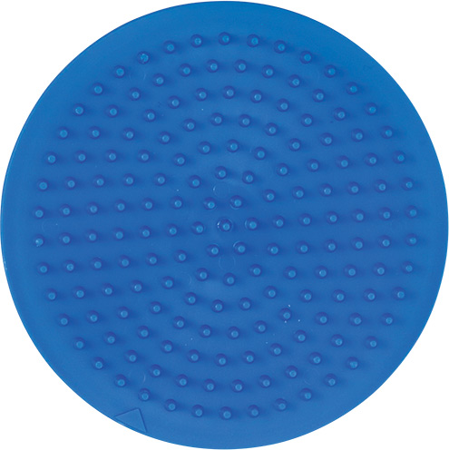 Placa / Pegboard Circular Pequeña Para Hama Midi Color Azul Claro