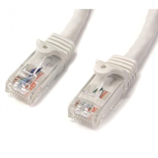 Startech.com Cable 2m Blanco De Red Gigabit Cat6 Ethernet Rj45 Snagless