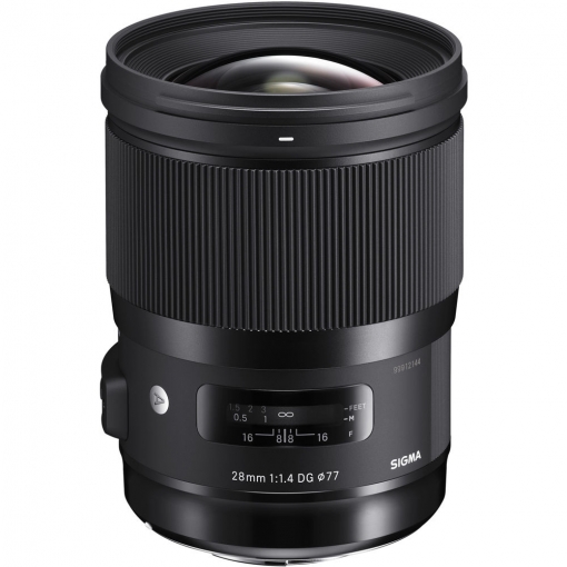 Sigma 28mm F/1.4 Dg Hsm Art Lens Para Canon Montaje Ef