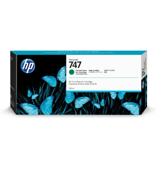 Hp 747, Verde, Hp, W3z71a W3z72a X9d24a, P2v84a, Inyección De Tinta  Térmica, 300 Ml con Ofertas en Carrefour | Las mejores ofertas de Carrefour