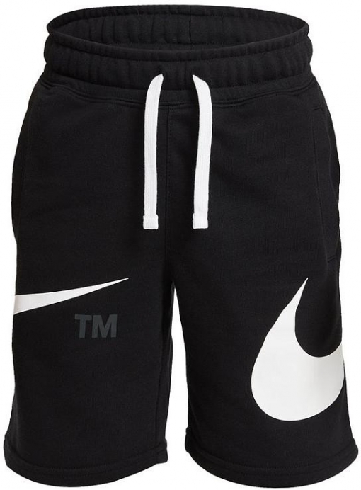 Nike Pantalón Corto B Nsw Swoosh Short  Negro