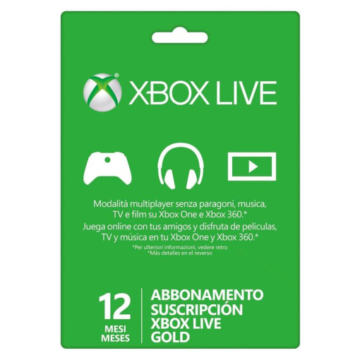 Tarjeta Para Jugar Online Xbox 360