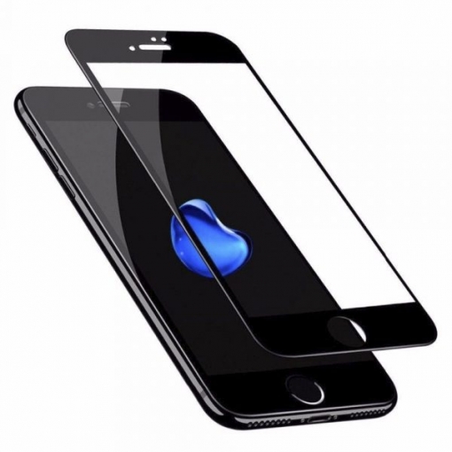 Protector Pantalla Completa 5d Negro Cristal Templado Para Iphone 6 Plus / 6s Plus 5,5"