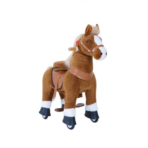 para mi anunciar Incorrecto Ponycycle Pony De Montar Marrón Con Pezuña Blanca Modelo Grande Para Niños  De 4 A 9 Años con Ofertas en Carrefour | Las mejores ofertas de Carrefour