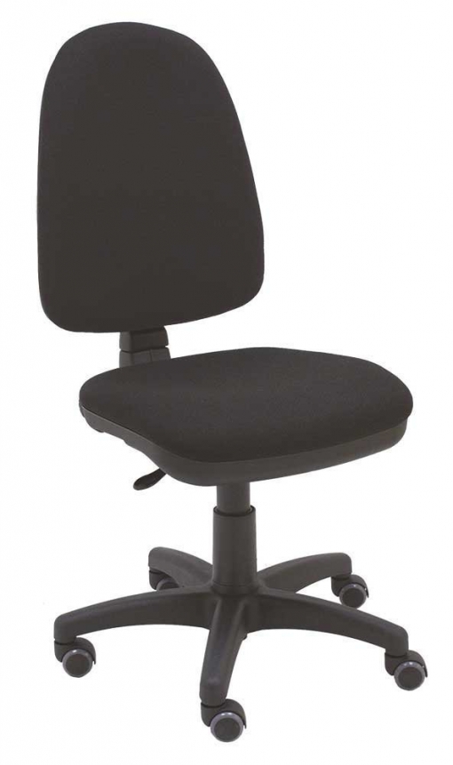 ruedas de goma para sillas de oficina color negro y gris. 
