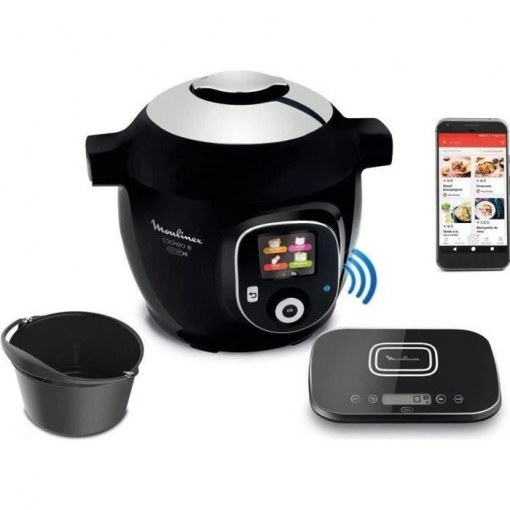 Walter Cunningham pellizco una taza de Robot De Cocina Cookeo+ Connect Smart 6l - Negro Moulinex Ce859800 con  Ofertas en Carrefour | Las mejores ofertas de Carrefour