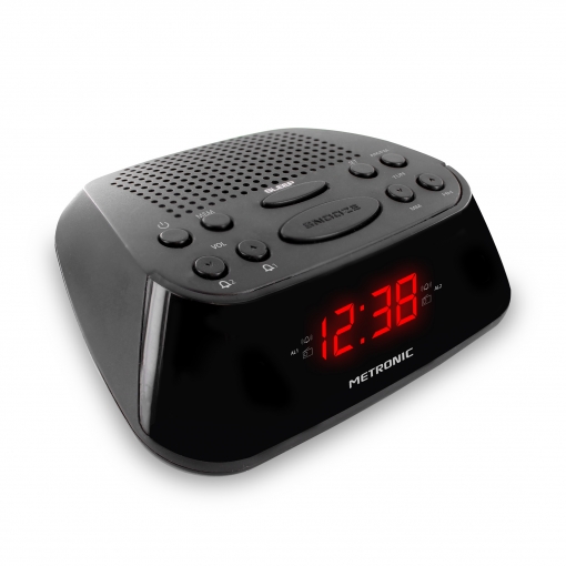 Panda raíz Delicioso Radio Despertador Reloj Digital Fm Metronic 477003 con Ofertas en Carrefour  | Las mejores ofertas de Carrefour