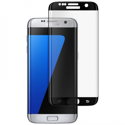 fecha patrocinador Nadie Protector De Pantalla Curvo Cristal Templado Para Samsung Galaxy S7 Edge –  Negro con Ofertas en Carrefour | Las mejores ofertas de Carrefour