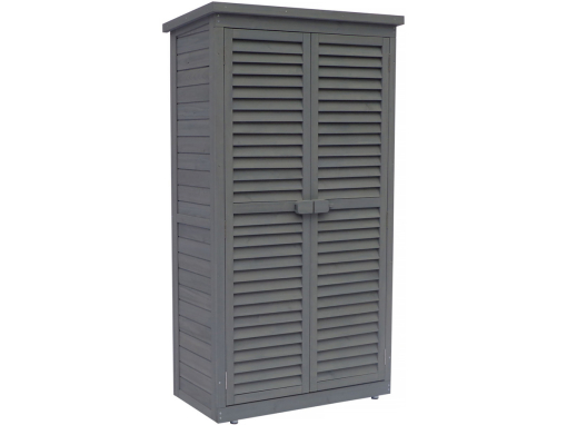 Armoire De Jardin Space 160x87x46.5 Cm - Bois Sapin - Rangement Extérieur Résistant