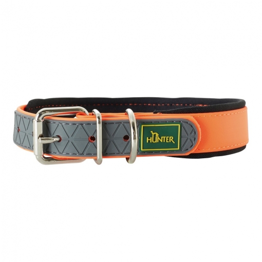 Collar Para Perro Hunter Convenience Comfort Naranja (32-40 Cm)