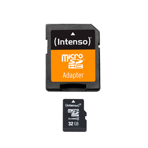 Memoria Micro Sd Intenso 32gb Clase 4 3403480 C/adaptador