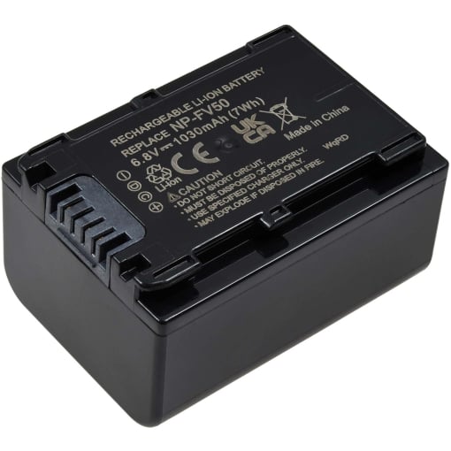 VINTRONS 2880mAh Akku Für Sony Camcorder – Kompatibel Mit DCR-PC1E, DCR-PC2E, DCR-PC3E, DCR-PC5E Uvm.