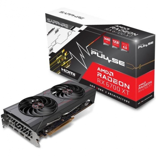 Tarjeta Radeon Rx 6700 Xt Pulse Gaming 12 Gb Sapphire con Ofertas en | Las mejores ofertas de