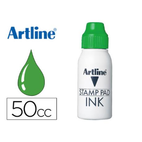 Artículos de primera necesidad Series de tiempo Dios Tinta Tampon Artline Verde -frasco De 50 Cc con Ofertas en Carrefour | Las  mejores ofertas de Carrefour