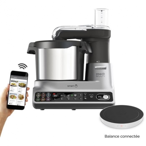 Robot de cocina - Kenwood kCook Multi Smart CCL450SI,