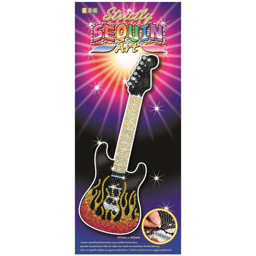 Día del Maestro Chapoteo Al por menor Strictly Sequin Art - Guitarra Eléctrica con Ofertas en Carrefour | Las  mejores ofertas de Carrefour