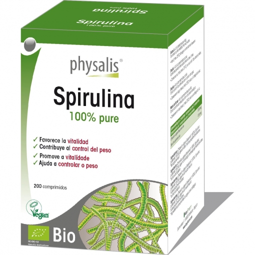 Spirulina Physalis 200 Comprimidos