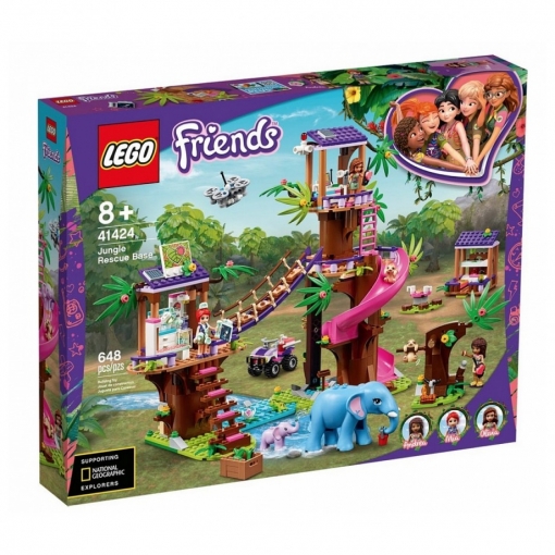 41424 Lego (r) Friends Jungle Rescue Base con Ofertas en Carrefour | Las mejores ofertas Carrefour