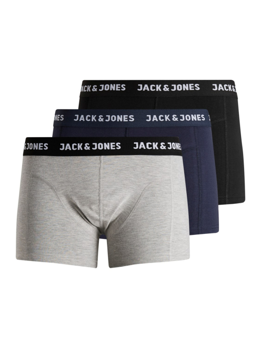 Jack \u0026 Jones Hombre Boxer Modelo Jacanthony Trunks Pack 3 Unids con Ofertas  en Carrefour | Las mejores ofertas en moda - Carrefour.es
