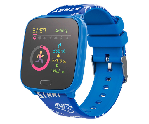 Forever Igo Jw-100 Azul/ Smartwatch Junior/bluetooth/acelerómetro/frecuencia  Cardíaca con Ofertas en Carrefour | Las mejores ofertas de Carrefour