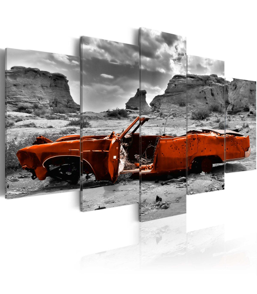 Cuadro Orange Car Medidas 200x100 Con Ofertas En Carrefour Las 