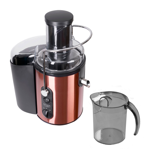 Adler Ad 4123 Licuadora Para Frutas Y Verduras, Acero Inoxidable, 2  Velocidades, Boca Ancha De 75 Mm, Extractor De Jugos 20.000 Rpm, Alto  Rendimiento, Jarra 1,5 L, Sin Bpa, 1500w con Ofertas