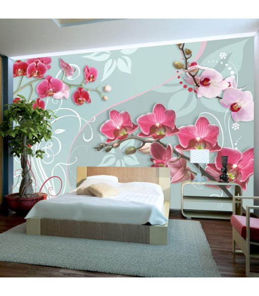 Fotomural Orqu deas Rosadas Variaci n Ii Medidas 400x280 Con 