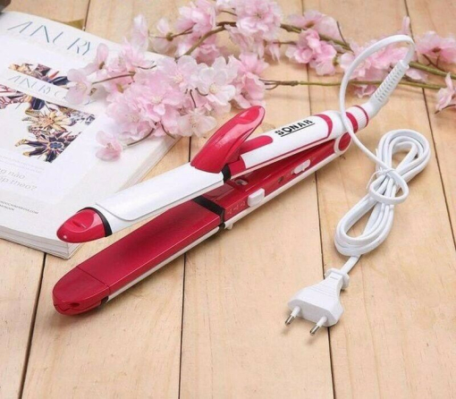 Plancha De Pelo Alizador Rizador Ondulador De Cabello Profesional Sonar  Sn-710 con Ofertas en Carrefour | Las mejores ofertas de Carrefour
