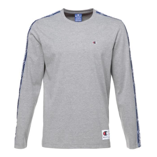 Camiseta De Manga Larga Champion - Hombre - Gris con Ofertas en Carrefour |  Las mejores ofertas de Carrefour