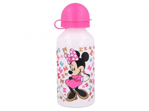 Minnie Mouse | Botella De Aluminio Para Niños - Cantimplora Infantil - Botella De Agua Reutilizable - 400 Ml (stor - 51134)
