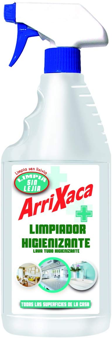 Arrixaca - Limpiador Multiusos Perfumado Con Higienizante Activo Pistola Atomizador 750 Ml
