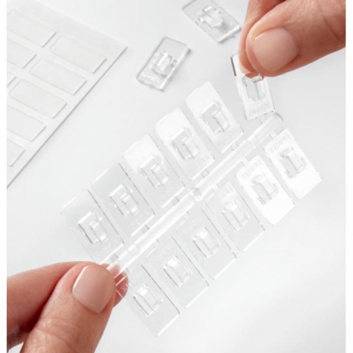 Mini Ganchos Adhesivos Transparente con Ofertas en Carrefour | Las mejores ofertas de