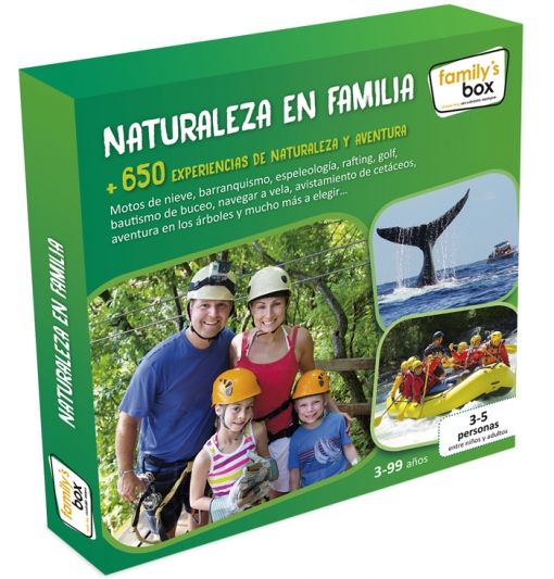 Saco Inmuebles Salir Caja Regalo Family's Box Naturaleza En Familia con Ofertas en Carrefour |  Las mejores ofertas de Carrefour